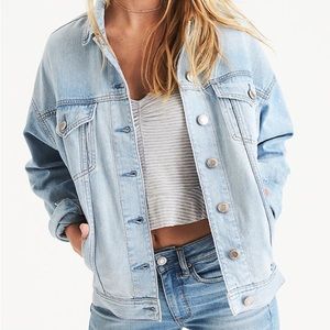 American Eagle Light Wash Jean Jacket